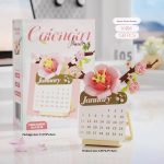 DIY Floral Desk Calendar - Image 5